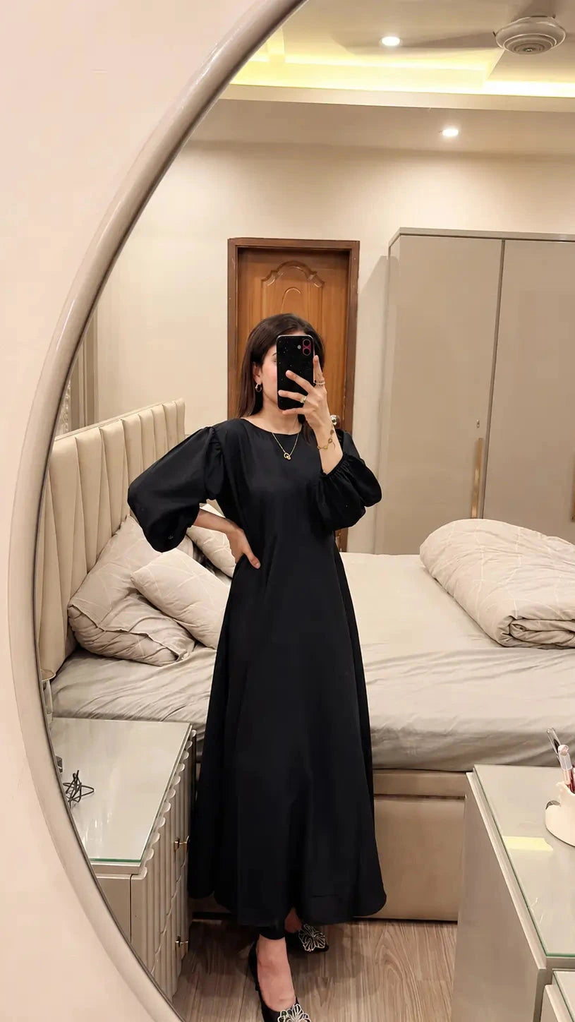 Luna Ruby Aura Maxi Dress Flowy Festive Elegance for Women