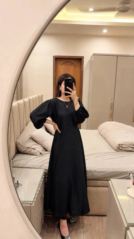 Luna Ruby Aura Maxi Dress Flowy Festive Elegance for Women
