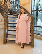 Royal Grace Cape Shawl Dress