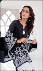 2PC Lawn Pret Elegant Co-ord Set