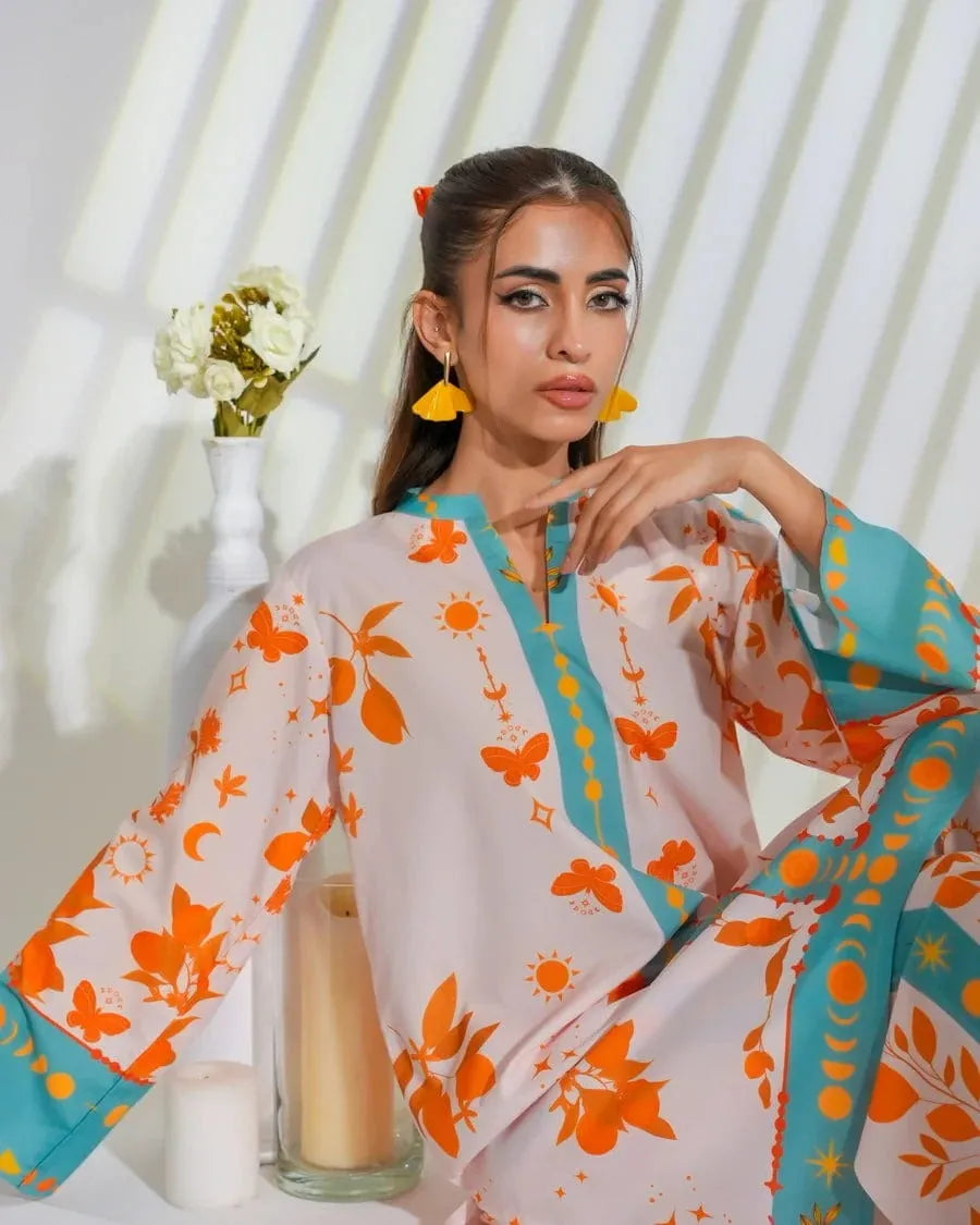 Noor Crepe 2 Piece Ensemble