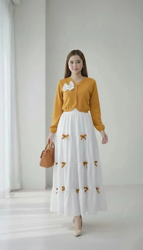 Sweet Ribbon Grace 2-Piece Outfit