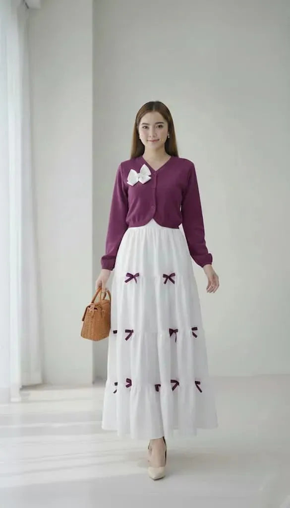 Sweet Ribbon Grace 2-Piece Outfit