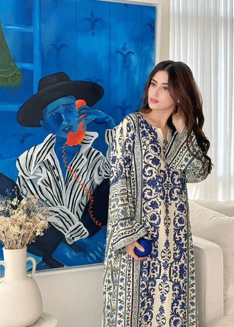 Zehra Royale Silk Crepe 2 Piece Set