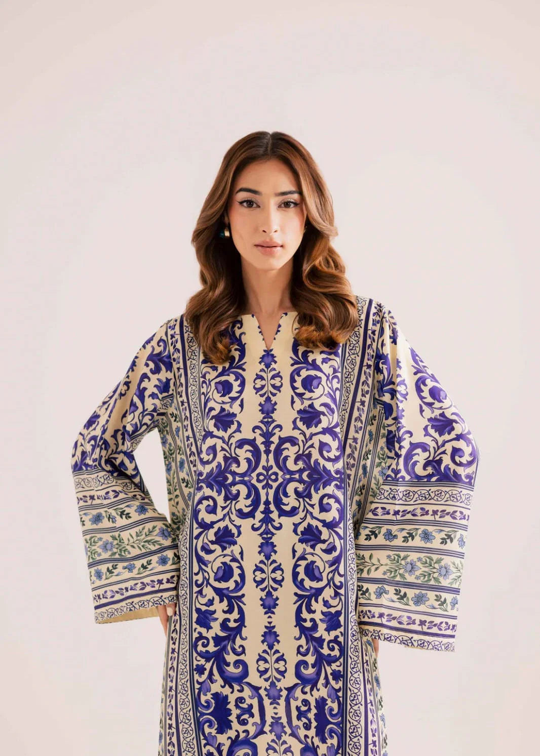 Zehra Royale Silk Crepe 2 Piece Set