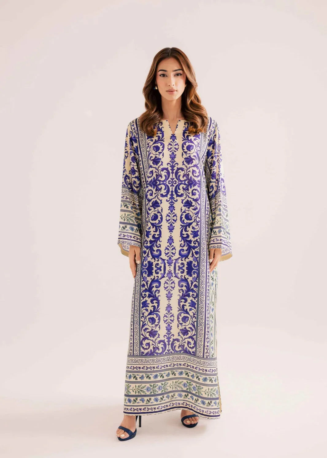 Zehra Royale Silk Crepe 2 Piece Set